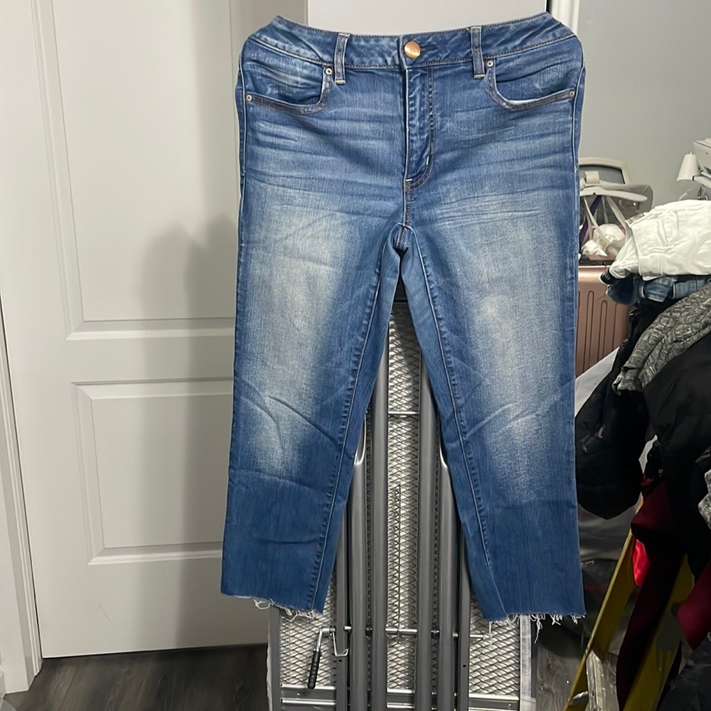American eagle super stretch size 12